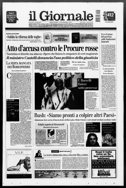 Il giornale : quotidiano del mattino